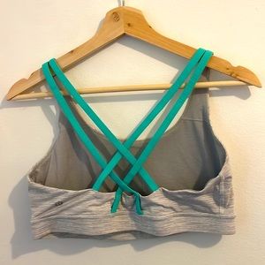Strappy back lululemon sports bra